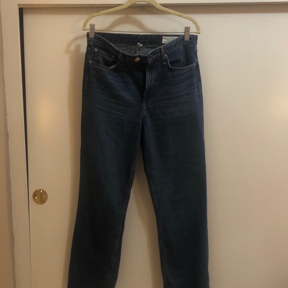 Rag And Bone Ruth Super High Rise Straight size 28